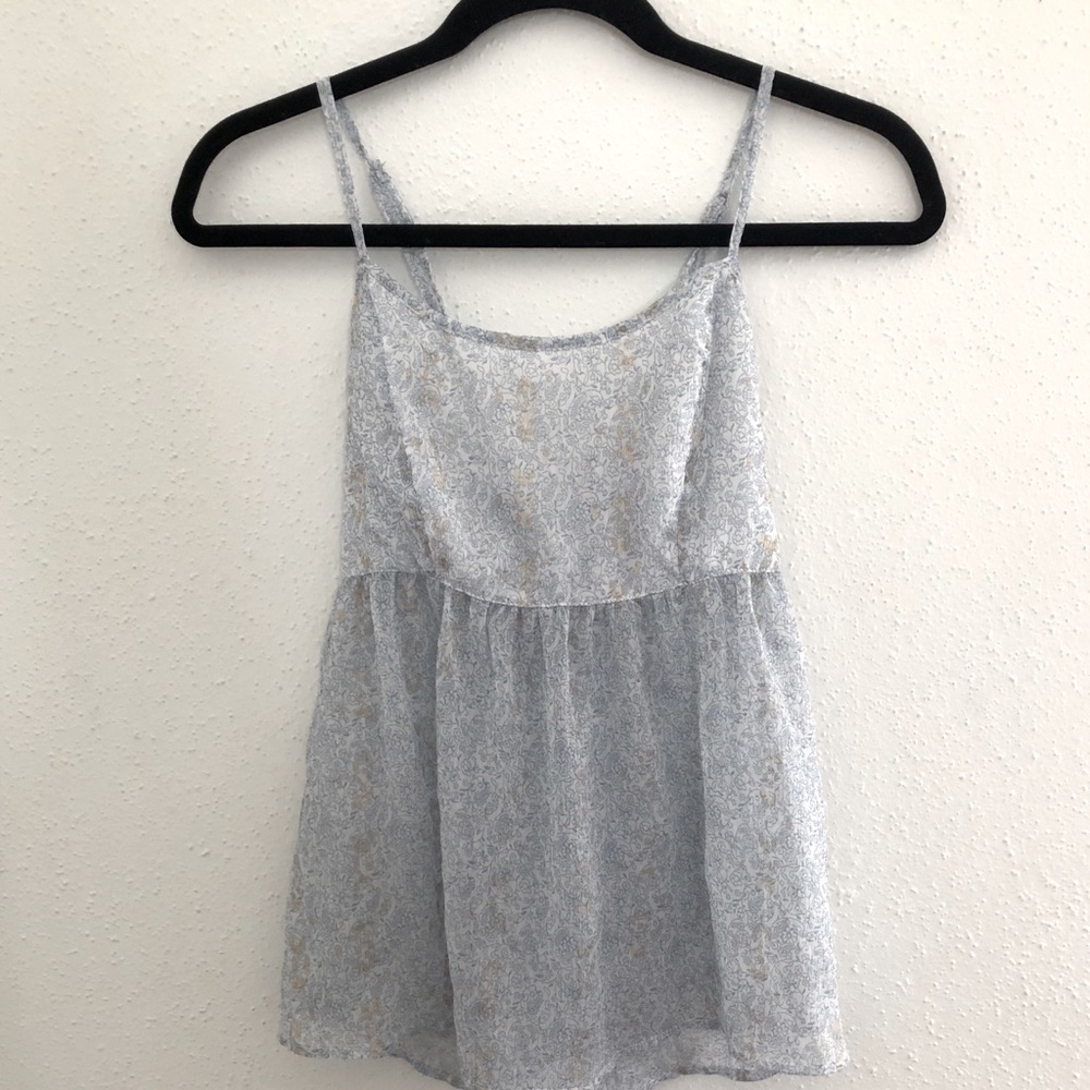 SHEER CLOUD BLUE SUMMER CAMI ☀️☁️